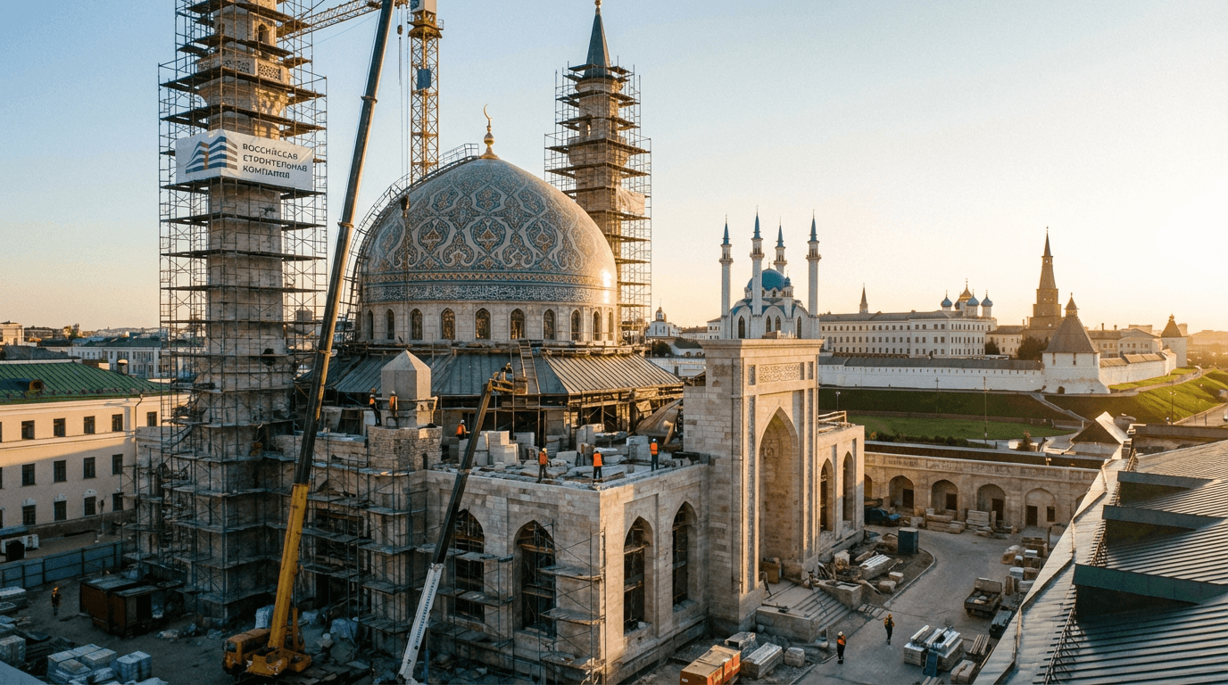 Усиление конструкций мечетей и религиозных зданий в Казани